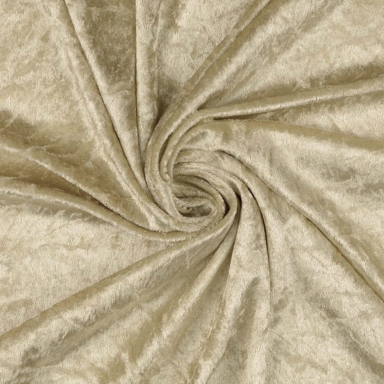 Pannesamt "Champagner" - Meterware