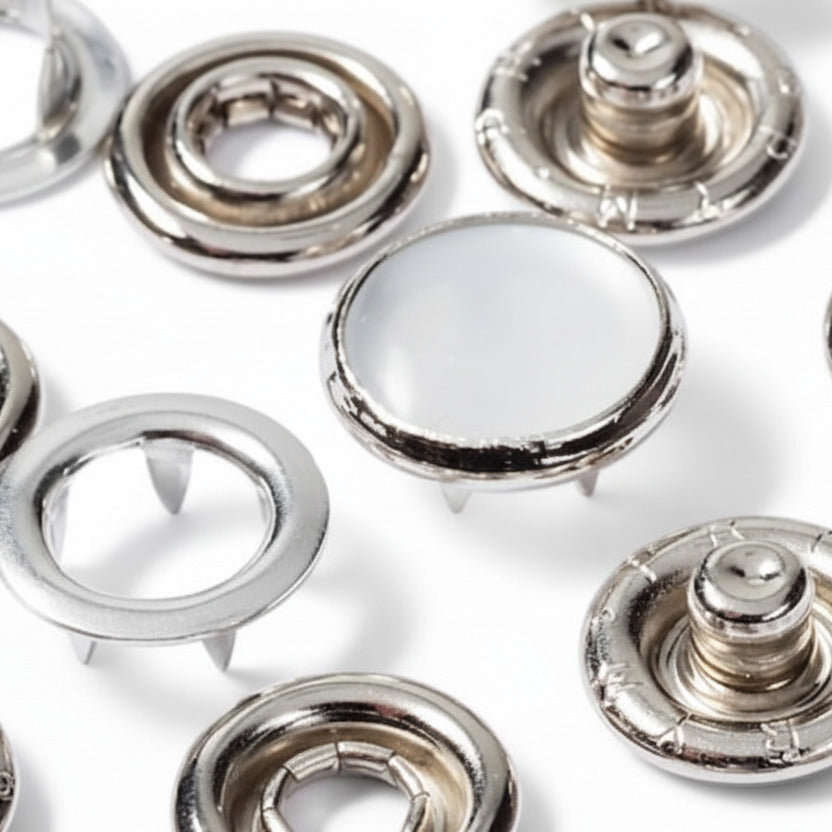Prym Druckknöpfe "Jersey Perlmutt" - Ø 12 mm - 6 Stück