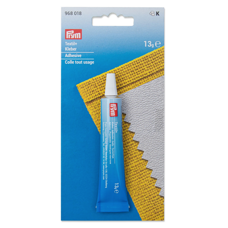Prym Textil+ Kleber – transparenter Textilkleber 13g