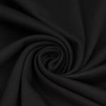 Punto di Milano Jersey Viskose  - Schwarz | Meterware