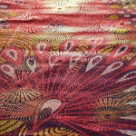 RED-GOLD METALLIC-Osikani Stoff