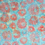 RED BLUE - Carmine - Batikstoff aus Indonesien
