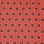 RED DANDELION-Afrikanischer-Shweshwe-Stoff-