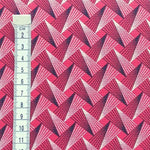 RED-FAN-PATTERN-Afrikanischer-Shweshwe-Stoff-