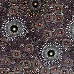 RED ONION DREAMING Aborigines Stoff aus Australien