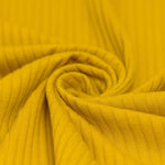 Breitcord Rippjersey Baumwolle Ocker | Meterware