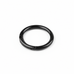 Runder Karabiner Schwarz - Ø 32 mm