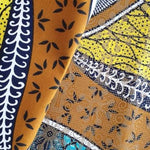SUMMER-GOLD Osikani Stoff