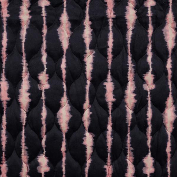 Samt Steppstoff Streifen