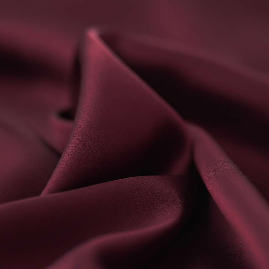 Deluxe Stretch Satin "Bordeaux" - Meterware