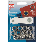 Prym Ösen "Silber" – Ø 11 mm – 15 Stück