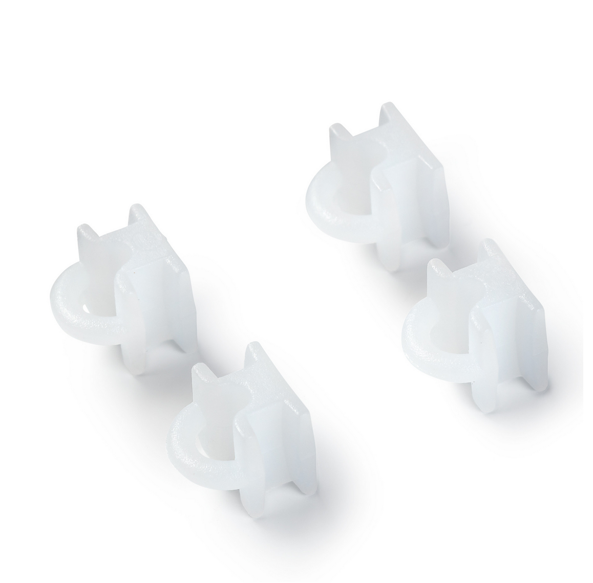 Prym Vorhanggleiter mit Öse " 100 Stück, Weiß" - Ø 5,4 mm & Ø 9,5 mm