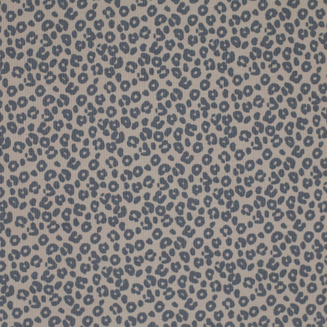 Rippjersey Baumwolle "Leo Beige" - Meterware
