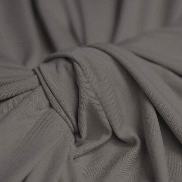 Viskosejersey Grau