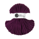 Bobbiny Flechtkordel Premium 5 mm Aubergine – 100 m