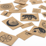 SnapPap Label Bogen Boho