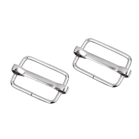 Stegschnalle Nickel - 20 mm