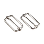 Stegschnalle Nickel - 33 mm