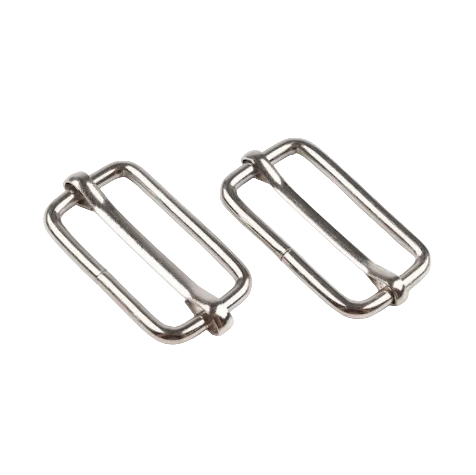 Stegschnalle Nickel - 33 mm