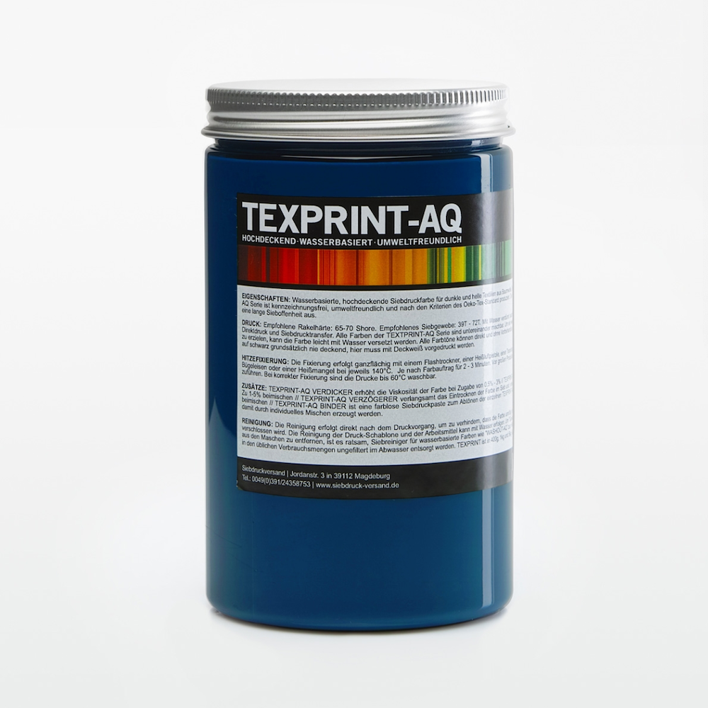 TEXPRINT-AQ Textildruckfarbe Ultramarinblau – 250 g
