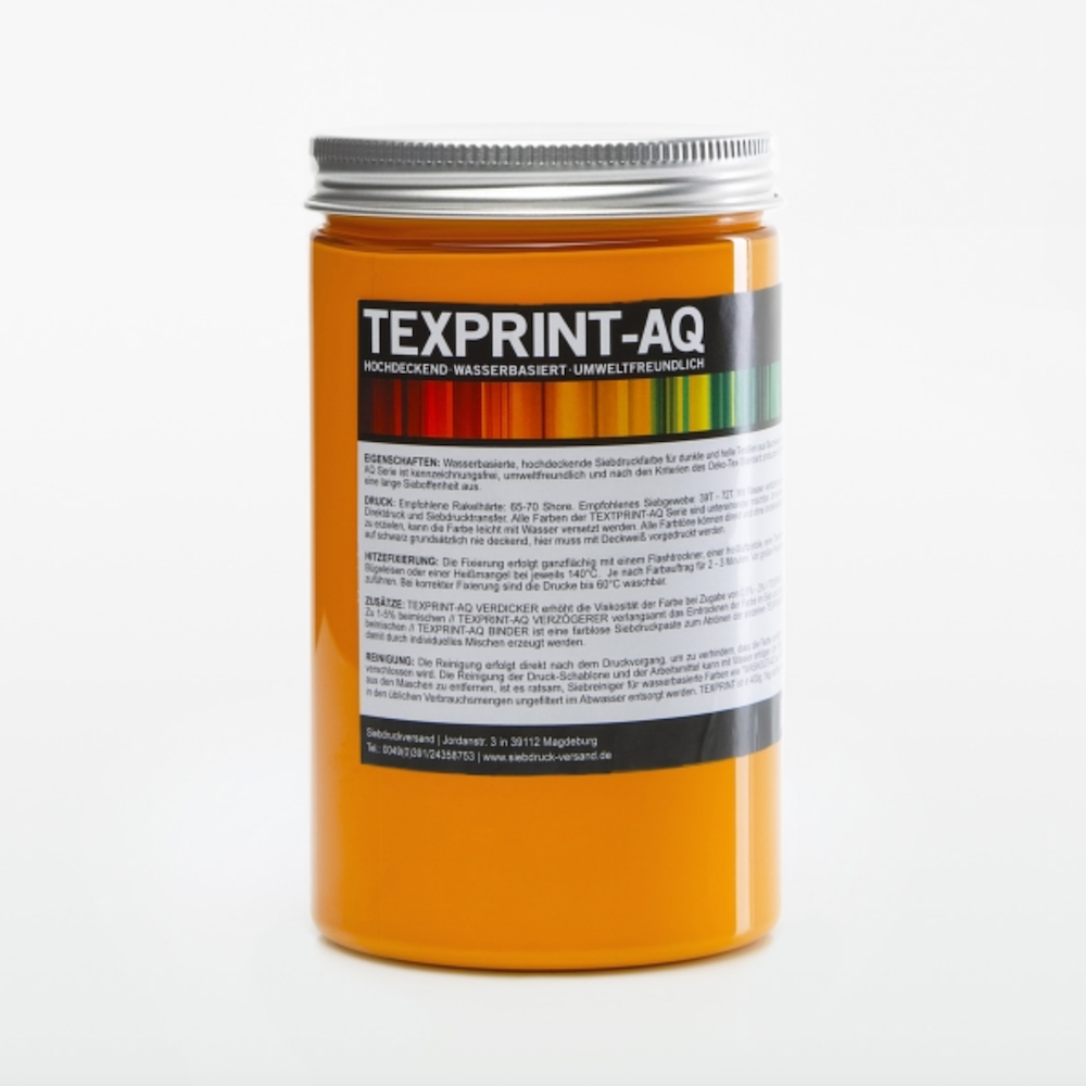 TEXPRINT-AQ Textildruckfarbe Sonnengelb – 250 g