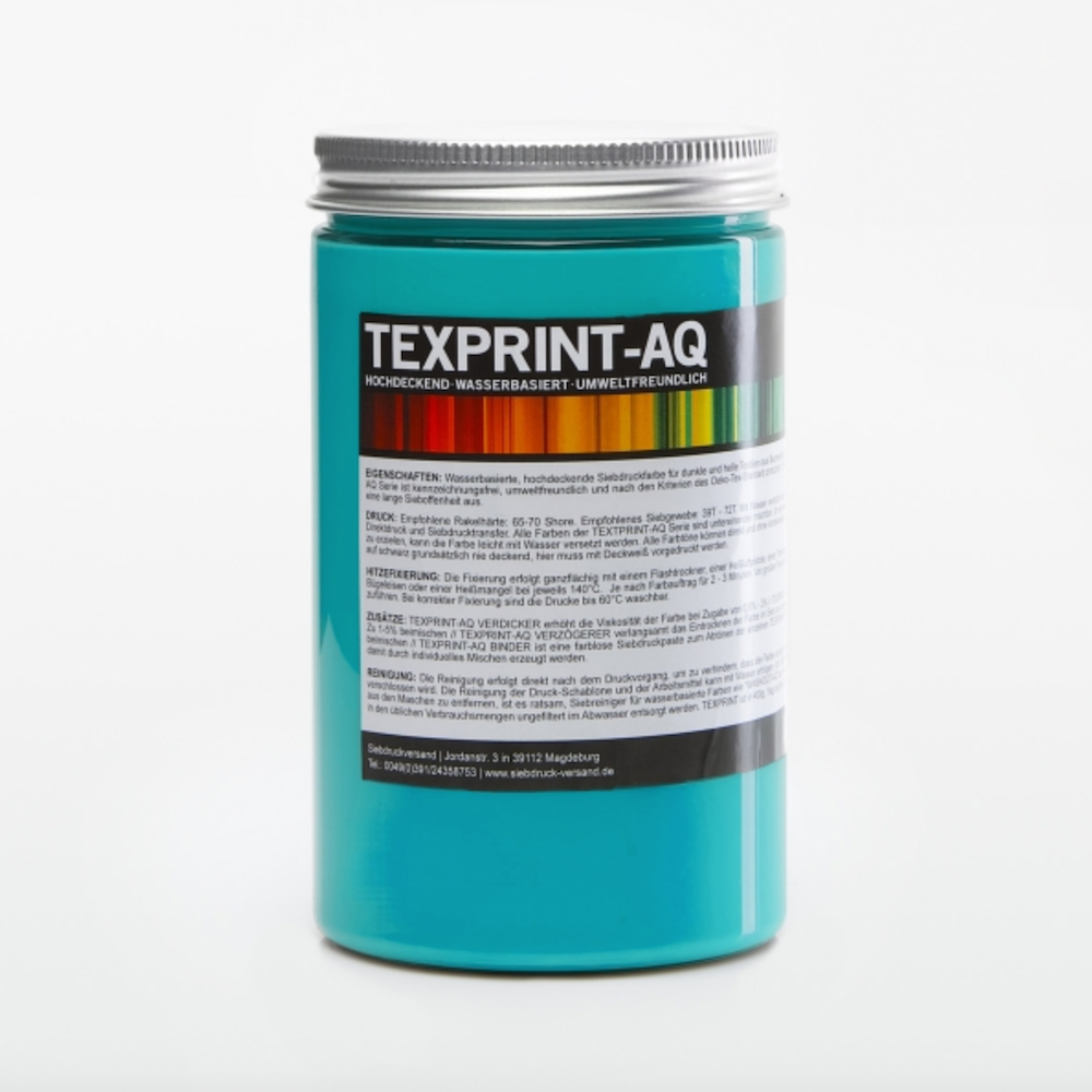 TEXPRINT-AQ Textildruckfarbe Türkis – 250 g