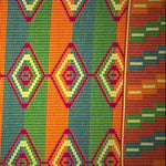 TROPICAL-MOSAIC-Afrikanischer-Kente-Stoff