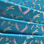 TURQUOISE BUTTERFLY Satin aus China