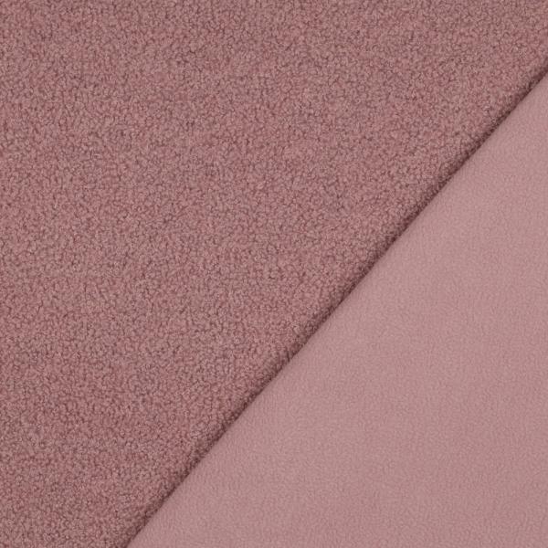 Teddyplüsch / Polarfleece Doubleface – Rosa