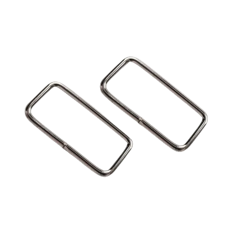 Schlaufe - Trägerschnalle Nickel - 39 mm