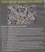 WHITE BUSH TUCKER Stoff aus Australien