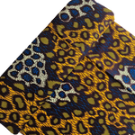Wax Print „Leo Gelb“ – afrikanischer Baumwollstoff