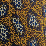Wax Print „Leo Gelb“ – afrikanischer Baumwollstoff