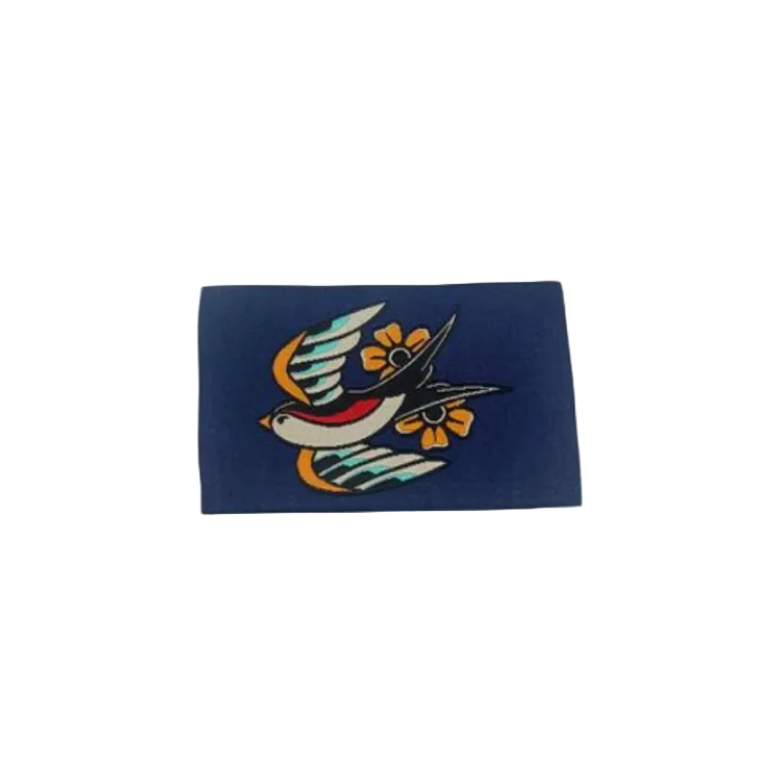 Webetikett „Tattoo Schwalbe" - 57 x 38 mm