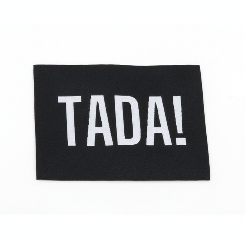 Webetikett XL „Tada“ – 60 x 80 mm