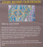YALKE Aborigines Stoff aus Australien