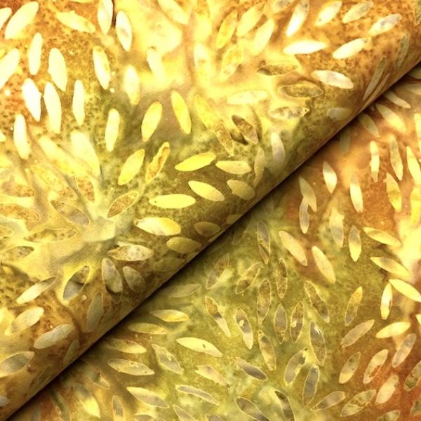 YELLOW - Magic - Batikstoff aus Indonesien