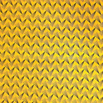 YELLOW FAN PATTERN Afrikanischer-Shweshwe-Stoff-