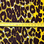 YELLOW LEOPARD Afrikanischer Wax Print Stoff