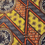 YELLOW ZIG ZAG-Osikani Stoff