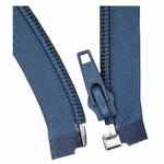 YKK teilbarer Spiralreissverschluss Dunkel Jeans