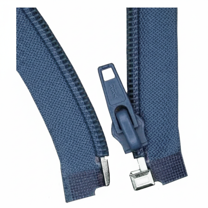 YKK teilbarer Spiralreissverschluss Dunkel Jeans
