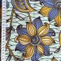 Preview: Afrikanischer Wax Print Stoff Baumwolle BEAUTIFUL FLOWERS | Meterware