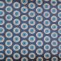 Preview: BLUE-DOTS Afrikanischer-Shweshwe-Stoff