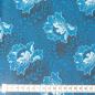 Preview: BLUE FLOWER Afrikanischer-Shweshwe-Stoff