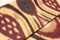 Mobile Preview: BROWN-ORNAMENT Usbekischer Ikat Stoff