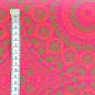 Preview: DISCO-PINK-ORNAMENT-Afrikanischer-Shweshwe-Stoff-