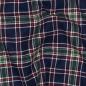 Preview: Flanell Baumwolle Dunkelblau Grün Karo