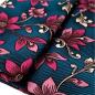 Preview: Afrikanischer Wax Print Stoff Baumwolle PINK FLOWERS | Meterware