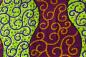 Preview: PURPLE-LIME-SERPENT Waxprint Stoff